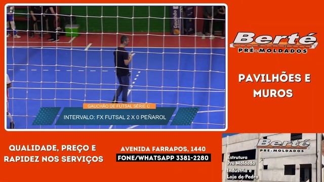 AO VIVO - FONTOURA XAVIER FUTSAL X PEÑAROL - LIGA GAÚCHA DA SÉRIE C - DIRETO DO TIO ONOFRE смотреть онлайн
