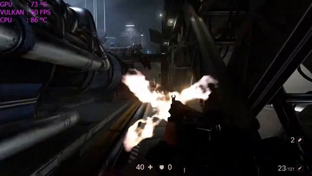 Wolfenstein 2: The New Colossus GTX 1060 6GB ASUS GL502VM Uber Settings 1080p 60fps смотреть онлайн