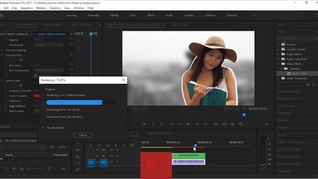 Character introduction freeze frame effect - Premiere Pro tutorial | snatch style | Adobe GuY смотреть онлайн