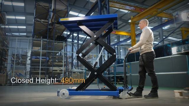 500kg Hydraulic Scissor Lift Table - SC-500-D-M смотреть онлайн