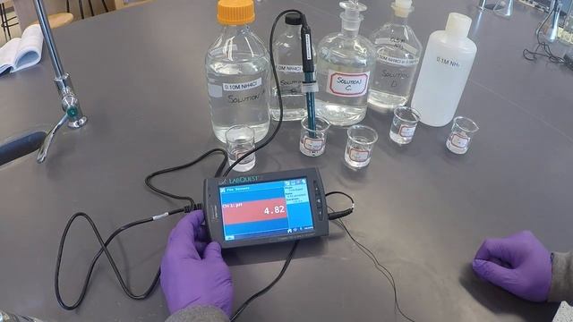 ACID BASE PT2 Ka for NH4 pH of solutions A E смотреть онлайн