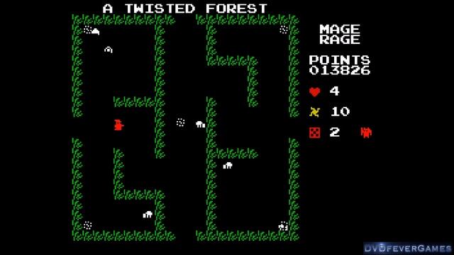 Mage Rage gameplay - 2019 ZX Spectrum game - DVDfeverGames смотреть онлайн