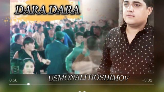 USMONALI HOSHIMOV _-DARA DARA  /БАЗМИ ТУЙОНА 2024 #ШАҲРИТУЗ #hamdamsobirov