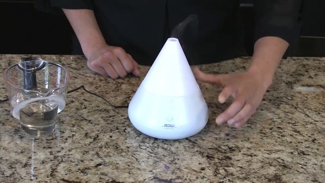 Ultrasonic Oil Diffuser by NOW Foods смотреть онлайн