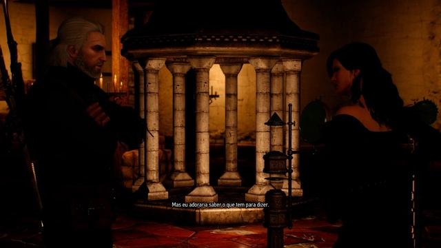 The Witcher 3 - Irritando Yennefer por ter escolhido a Triss смотреть онлайн