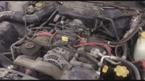 Субару#Subaru SF5 сильно плавают обороты