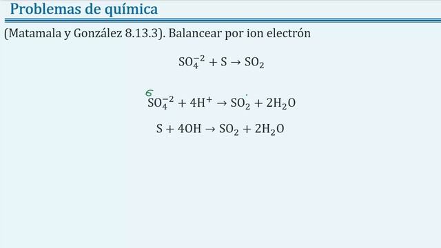 Balancear por 𝐢𝐨𝐧 𝐞𝐥𝐞𝐜𝐭𝐫ó𝐧 𝐒𝐎𝟒(−𝟐) + 𝐒 → 𝐒𝐎𝟐 en 𝐦𝐞𝐝𝐢𝐨 á𝐜𝐢𝐝𝐨 смотреть онлайн