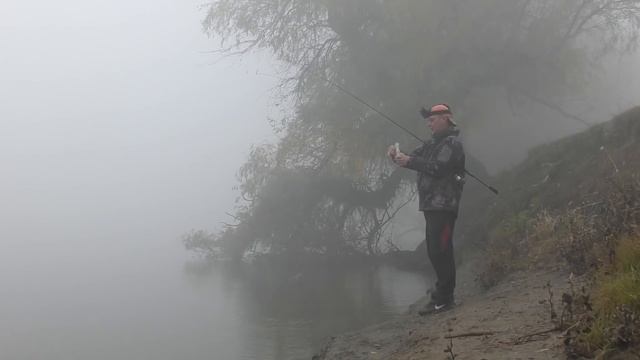 ХИЩНИКИ ИЗ ТУМАНА Осенняя рыбалка в Астрахани 2021 Береговой джиг на судака и щуку смотреть онлайн