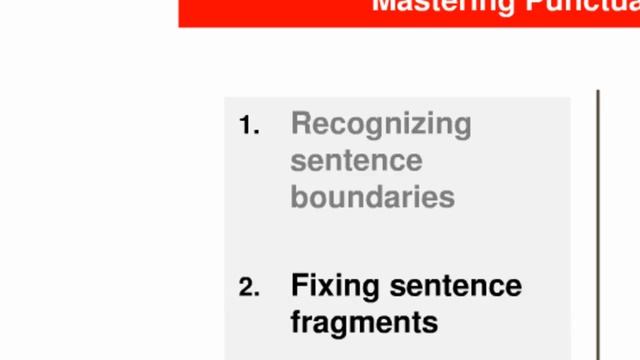 Tutorial on Mechanics in Professional Writing: Punctation смотреть онлайн