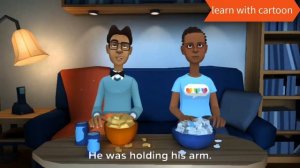 learn English through cartoon with subtitle - cartoon to learn english