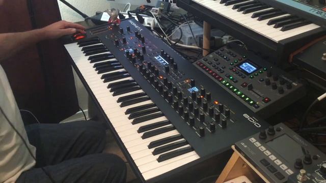 BIG BEAT DRUMS AND BASS TECHNO - SEQUENTIAL PROPHET X AND ELEKTRON OCTATRACK