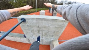 ЛУЧШИЙ УЛИЧНЫЙ ПАРКУР Парк в СПб 2024 / Обзор / Паркур От Первого Лица