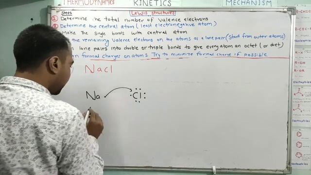 34. Lewis Dot Structure of NaCl | How to Draw Lewis Structures| Class 11 Chemistry |Chemical Bondin смотреть онлайн