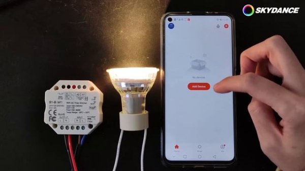 Smart WiFi AC Triac mini dimmer