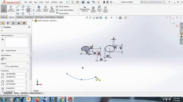 #how to draw all kind of ellipse by solid works смотреть онлайн