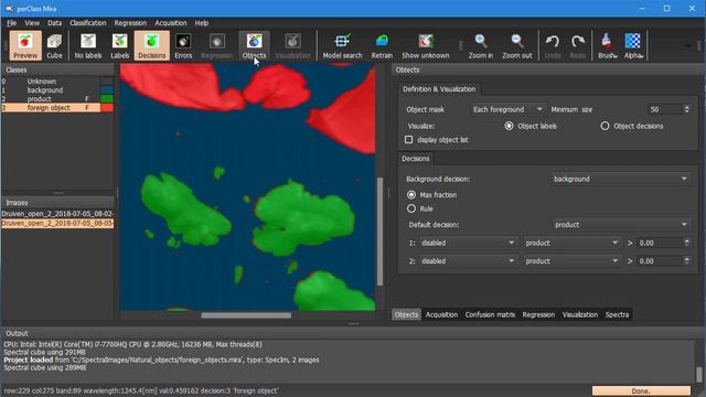Segmentation of objects in hyperspectral images смотреть онлайн