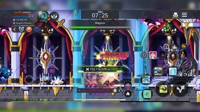 Maplestory M - A2S Hard Magnus - Xenon смотреть онлайн
