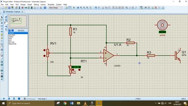 Automatic Temperature Controlled DC Dengan LM393