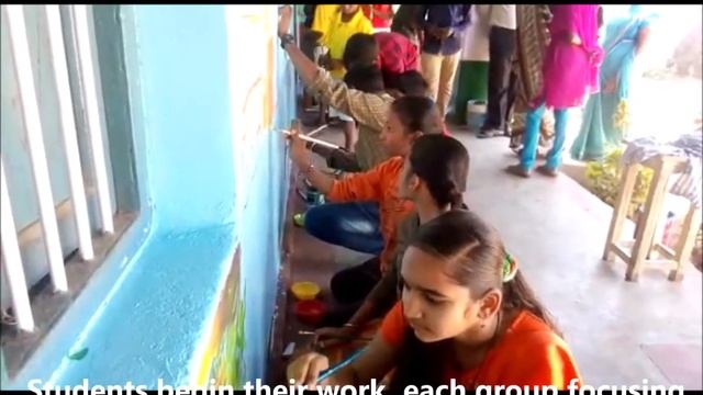 Ashraya Project Terra Firma Art Program Mural Painting 2 Jan 2020 смотреть онлайн