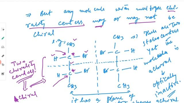 Stereochemistry 10: How to identify chiral centers within a molecule смотреть онлайн