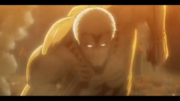 Бронированный титан пробивает стену|Armored Titan breaks through the wall(Atack on titan)