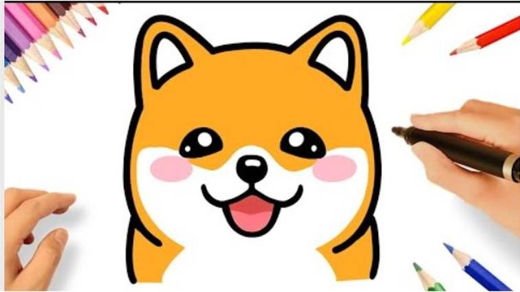 КАК ЛЕГКО НАРИСОВАТЬ МИЛУЮ СОБАЧКУ 🐕 смотреть онлайн