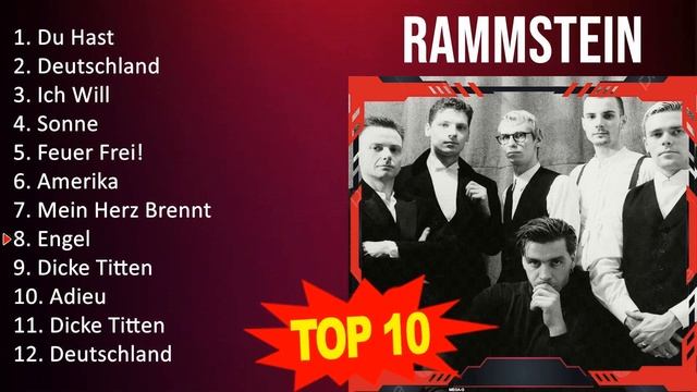 R A M M S T E I N 2023 MIX - Top 10 Best Songs - Greatest Hits - Full Album