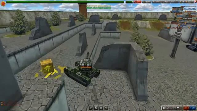 Танки Онлайн | Game Play | №1 | (ВР) (Парма 6x6) (против 3 гладиатора) от M-A-R-A-N-J-Y-A-N смотреть онлайн