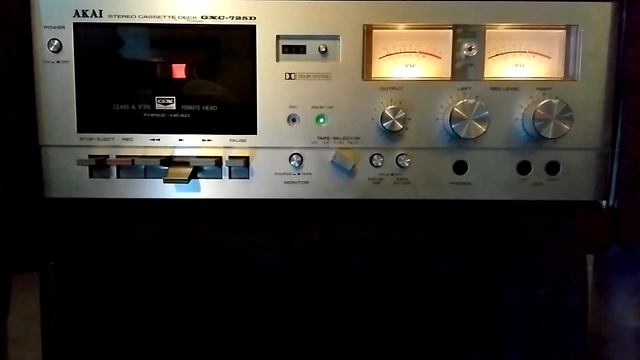 Akai GXC-725D Made In Japan  год выпуска 1978 Demo.