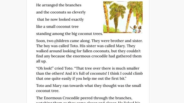 The Enormous Crocodile Chapter 3 смотреть онлайн