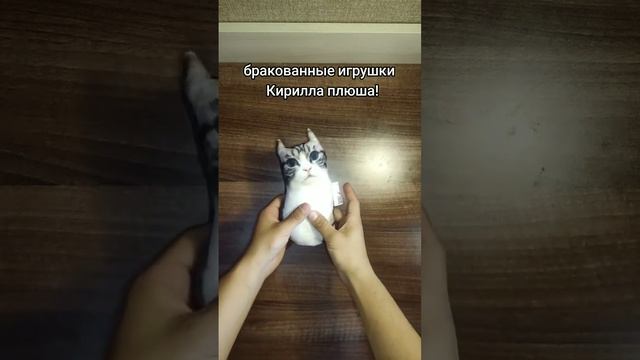 Что делать с бракованной игрушкой? #брак #игрушка #комару #мягкиеигрушки #кириллплюш #мемы #блоптоп смотреть онлайн