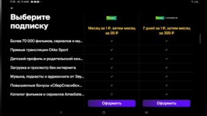 как оформить подписку в онлайн кинотеатре окко (точно также оформляется подписка на ИВИ)
