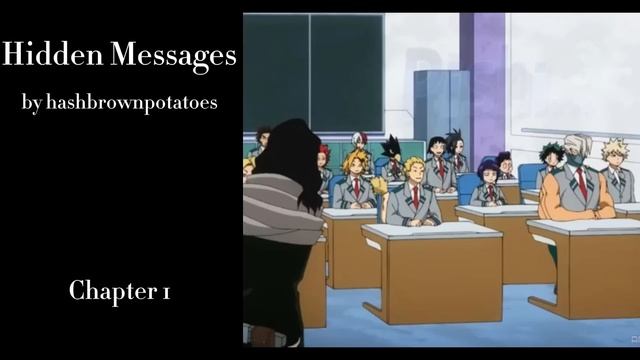 Hidden Messages - Podfic (MHA) - Part 1 - Chapter 1 смотреть онлайн