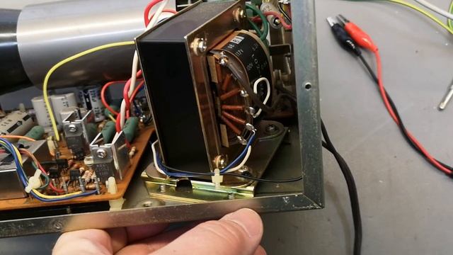 TRIO CO-1303D Oscilloscope 1980 1ch 5Mhz test mods teardown смотреть онлайн