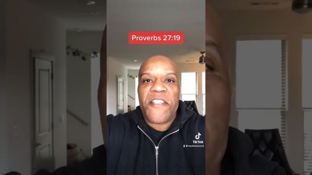 Scripture for today - Proverbs 27:19 | Meditate Word | Bible Audio смотреть онлайн
