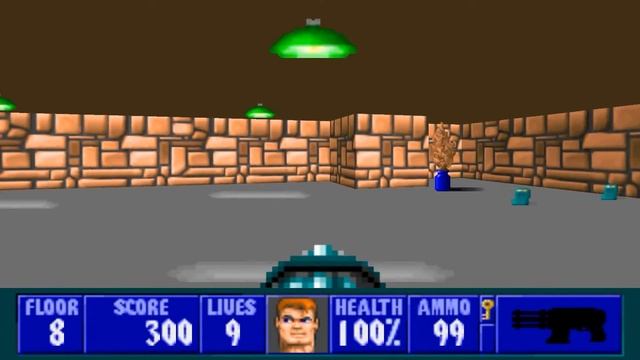 Wolfenstein 3D - Episode 6, Floor 8 смотреть онлайн