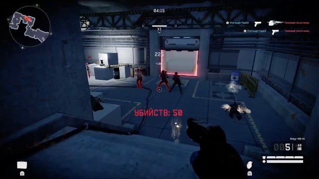 прохожу полигон в WARFACE не используя основное оружее