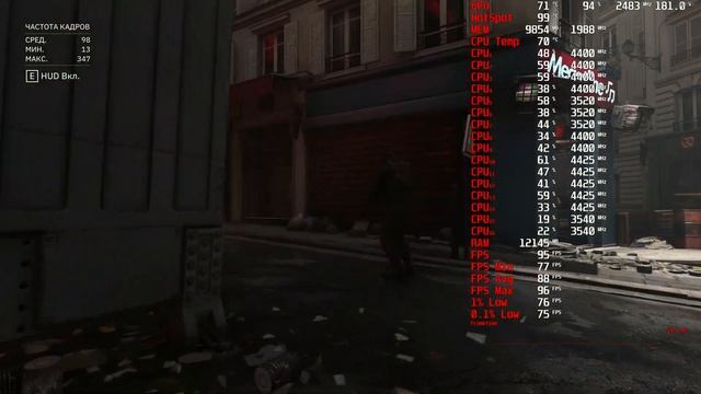 Wolfenstein Youngblood 4k,2160p Benchmark R7 5800X3D,RX 6700 XT