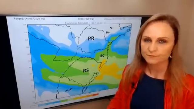 07/09/2020 - Previsão do tempo Brasil - Chuva 10 dias | METSUL смотреть онлайн