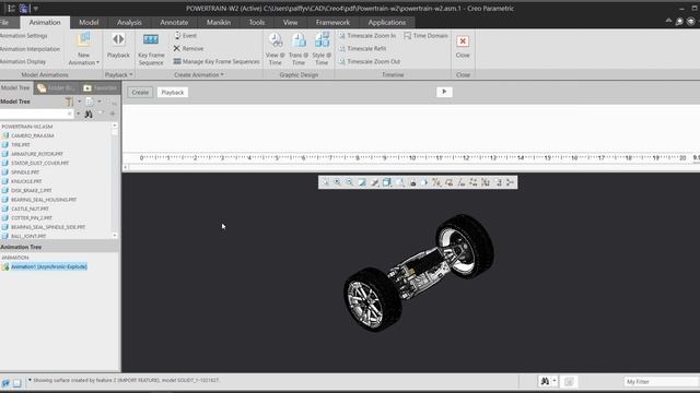 Creo Tutorial: How to create Animation by views смотреть онлайн