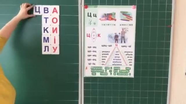 Читання. Вивчення букви Ц та її звукових значень. 1 клас смотреть онлайн