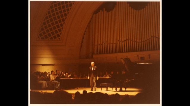 Horowitz In Toronto May 1976 #14