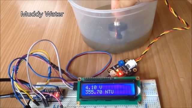 Arduino Turbidity Sensor Demonstration смотреть онлайн