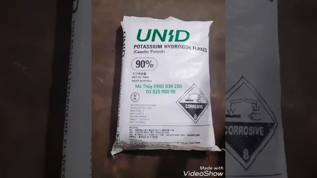 Chuyên bán sỉ và lẻ hóa chất KOH Bồ Tạt Potassium Hydroxide смотреть онлайн