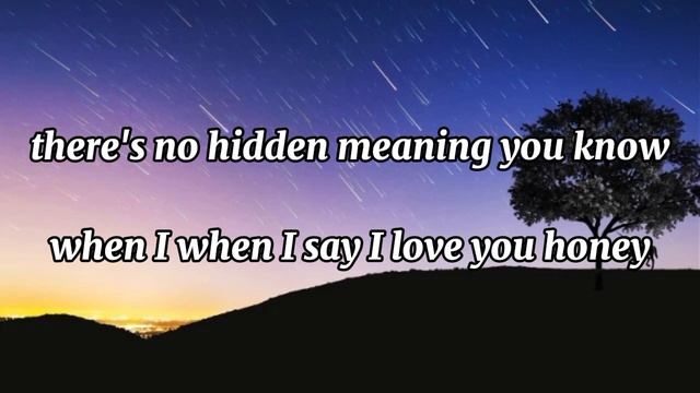Words Don't Come Easy ( Lyrics ) By: F.R David