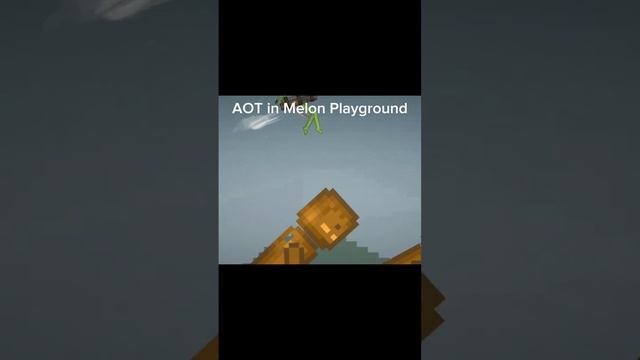 Attack on Titan in Melon Playground смотреть онлайн