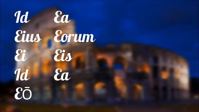 Latin Personal Pronouns Song смотреть онлайн