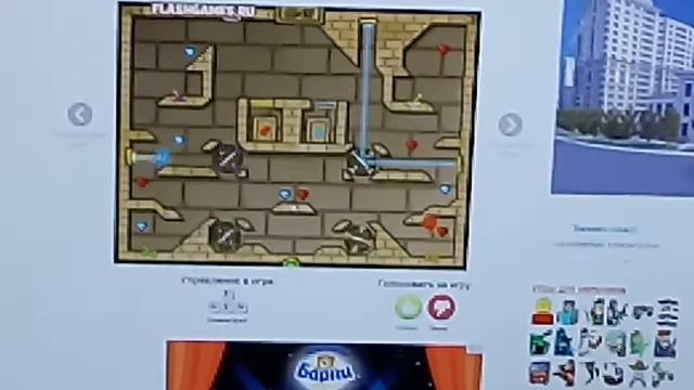 Прохождение игры "Огонь и вода" с подругой смотреть онлайн