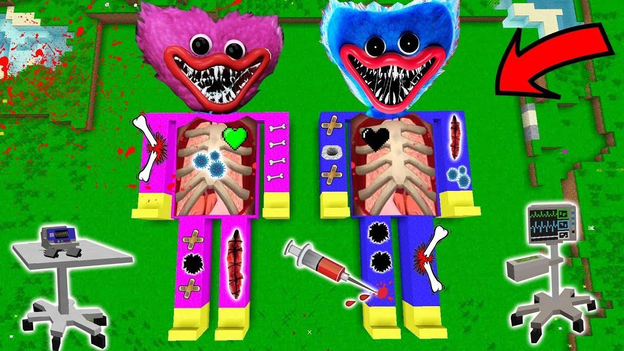 КИССИ МИССИ И ХАГГИ ВАГГИ Poppy Playtime Chapter ЗАБОЛЕЛ И ЕМУ СРОЧНА НУЖНА ОПЕРАЦИЯ В МАЙНКРАФТ смотреть онлайн