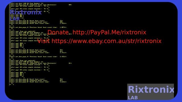 nRF52840 UART ANT+HRM Easy смотреть онлайн